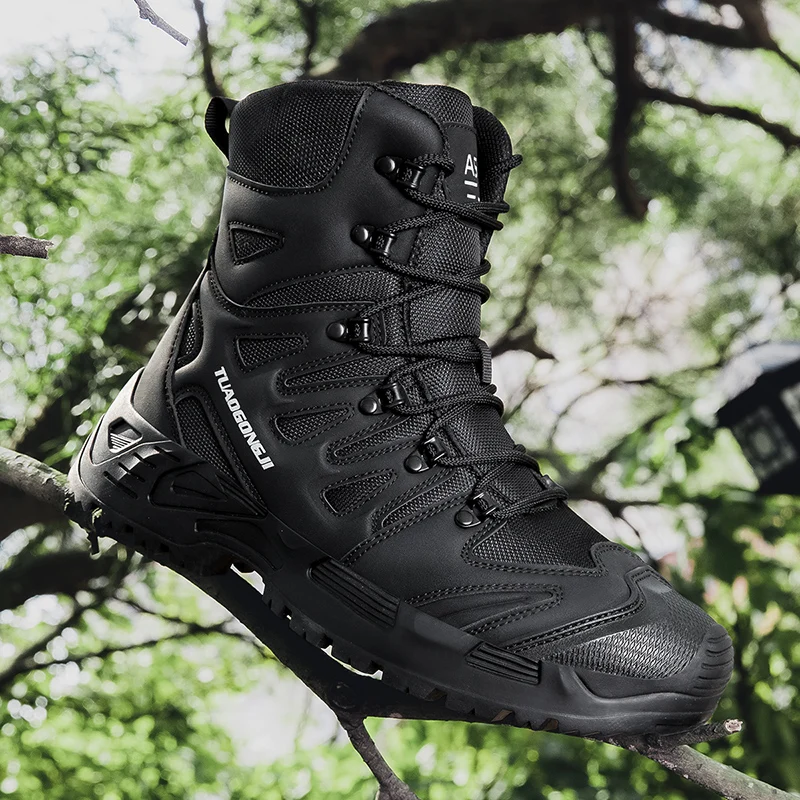 Hiking Boot Waterproof - Botas táticas de caminhada ao ar