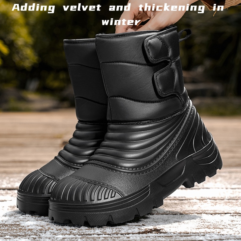 Novas botas de neve de inverno - Hiking Boot Waterproof avaliação e preço