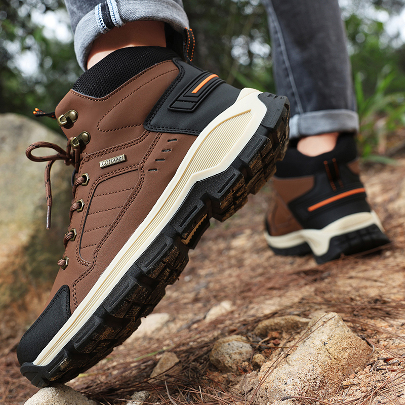 Novo outono botas masculinas m - Hiking Boot Waterproof avaliação e preço