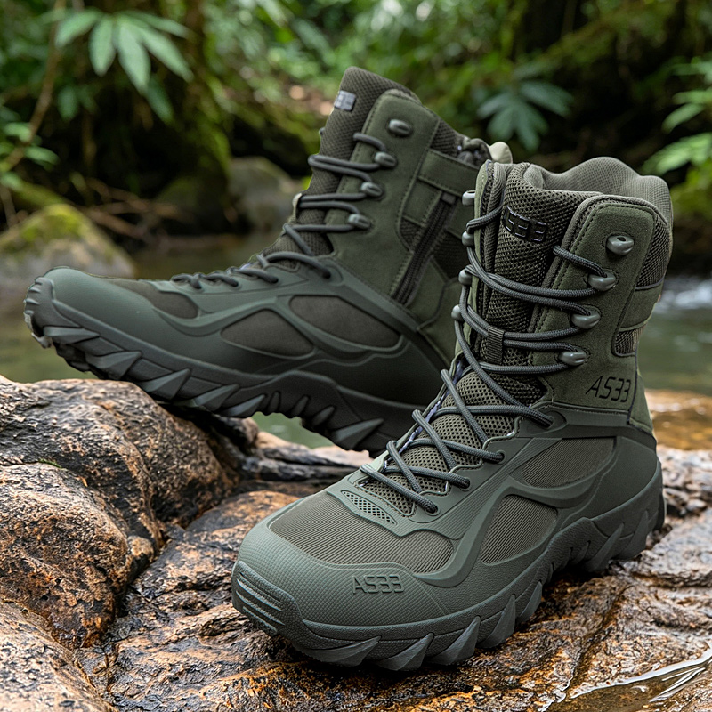Bota Tática Masculina Casual U - Men'S Shoes Zipper avaliação e preço