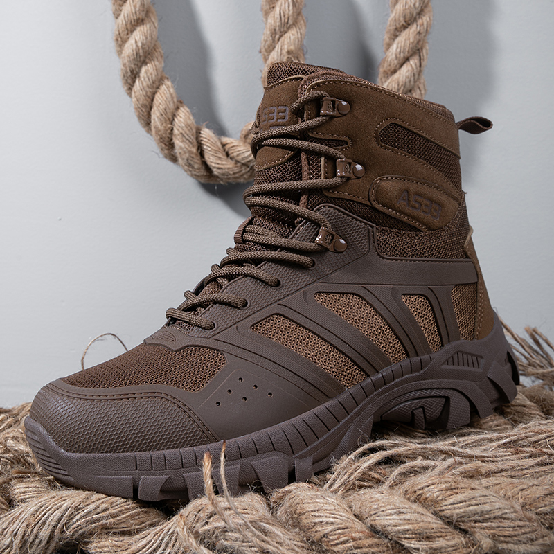 Homens botas táticas rendas at - Men'S Shoes Zipper avaliação e preço