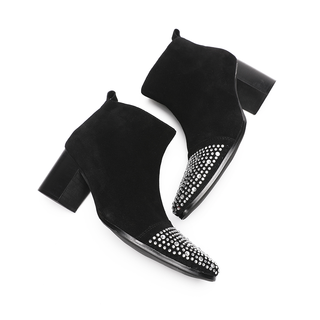 Botas masculinas de camurça co - Men'S Shoes Zipper avaliação e preço