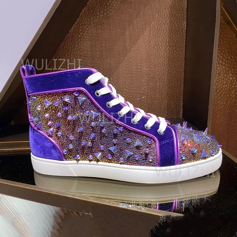 Tênis Masculino Roxo Escuro co - Men Shoes Runners avaliação e preço