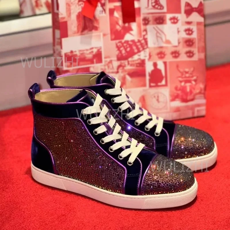 Tênis Masculino Roxo Escuro co - Men Shoes Runners avaliação e preço