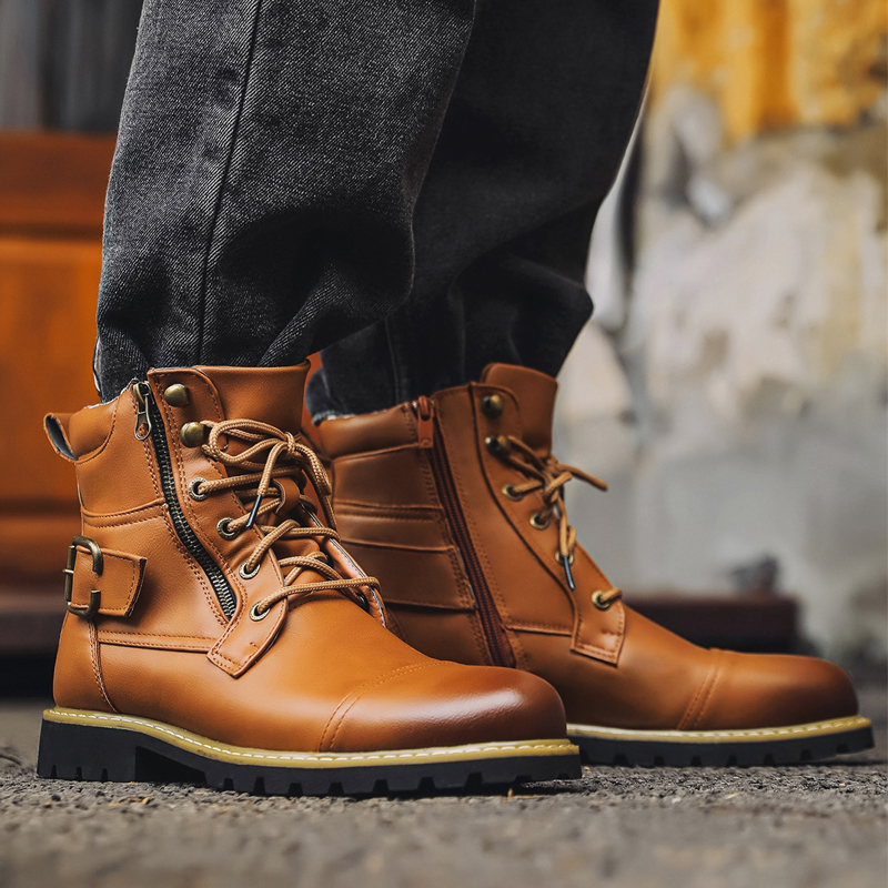 Botas de couro masculinas de q - Men'S Shoes Timberland avaliação e preço