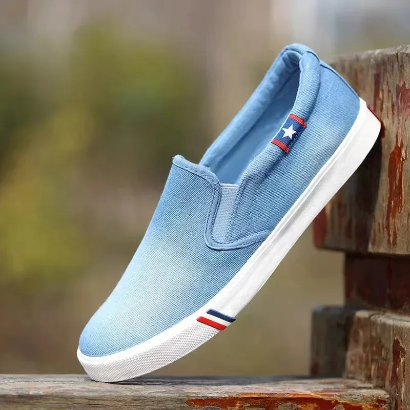 Denim sapatos de lona masculin - Men'S Shoes For Summer avaliação e preço