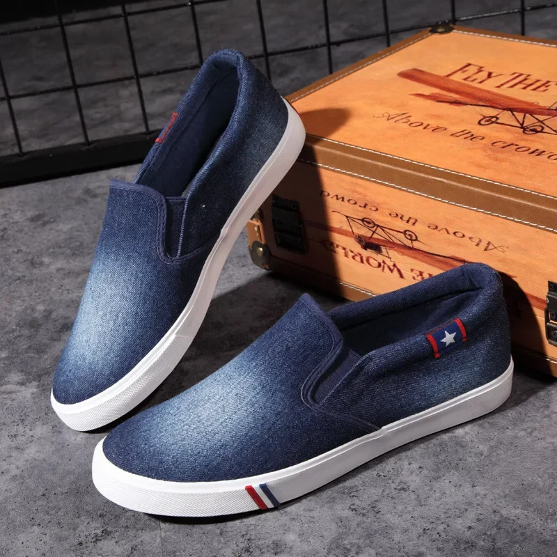Denim sapatos de lona masculin - Men'S Shoes For Summer avaliação e preço
