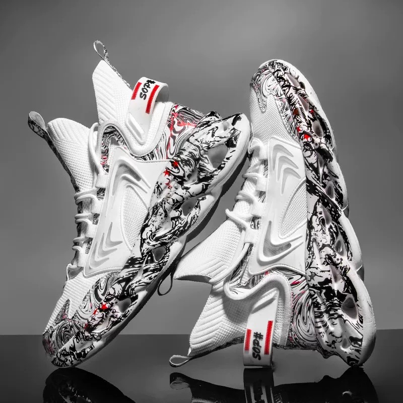Tênis casuais masculinos respi - Men Shoes Runners avaliação e preço