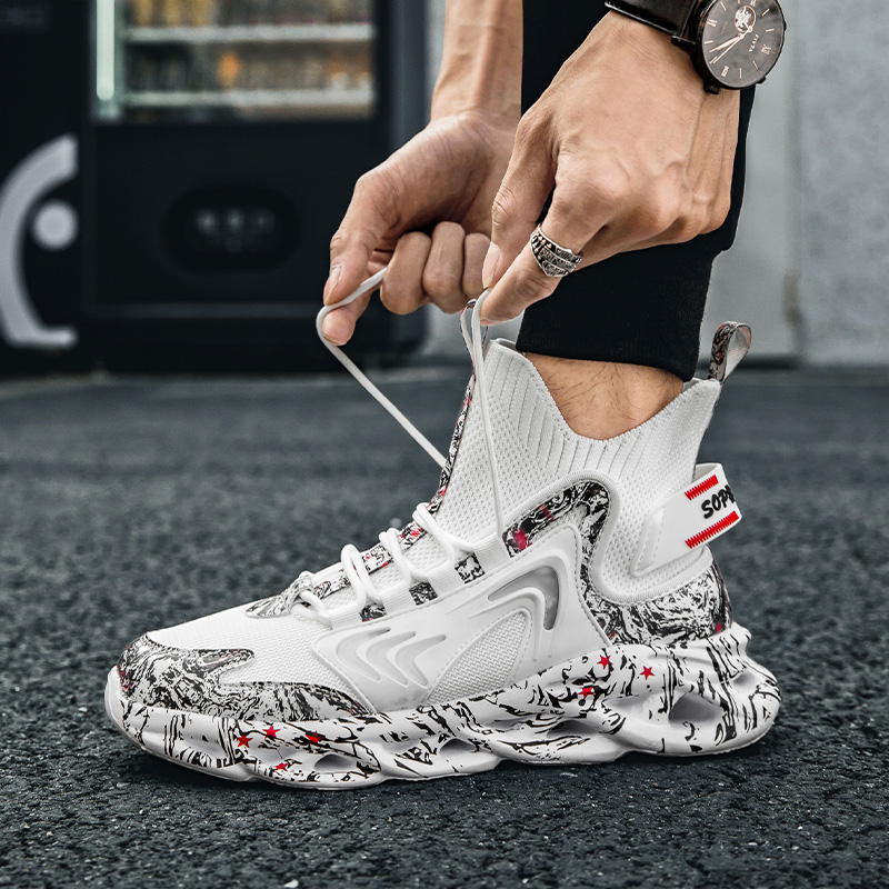 Tênis casuais masculinos respi - Men Shoes Runners avaliação e preço